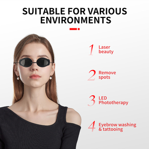 OPT IPL Protección Eyepatch Eye Mask Gafas Photon Beauty Clinic Tratamiento de luz roja Tomar el sol Seguridad Gafas protectoras láser - Product Image 4