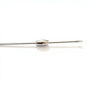 YIWANG DIY 1.0x120mm Lock Stainless Steel Wire Keychains Screw Lock <b>Ring</b> - Product Image 4