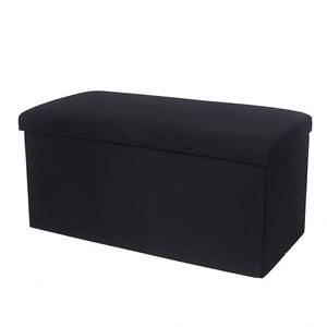 Storage Ottoman Cube <b>Foldable</b> Storage Boxes Footrest <b>Step</b> Stool Padded Seat for Dorm Living Room Foam Seat - Product Image 5