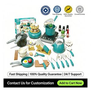 Juguete de Cocina para Niños: Centro de Juego con Refrigerador, Grifo, Cajones, Utensilios y Gabinetes para un Aprendizaje Lúdico en Casa - Product Image 2