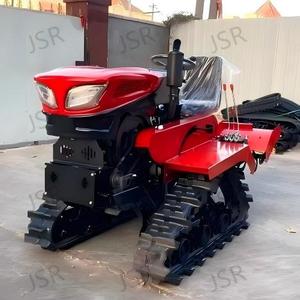 Precio de fábrica 25HP 35HP Rotary Tiller Mini Crawler <span class=keywords><strong>Tractor</strong></span> Cortacésped <span class=keywords><strong>Dozer</strong></span> Palas Accesorios gratis Motor de <span class=keywords><strong>tractor</strong></span> de jardín - Product Image 4