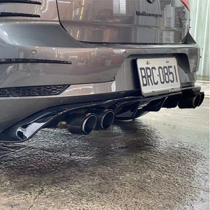 Kit carrosserie pour Volkswagen Golf <span class=keywords><strong>7</strong></span>/<span class=keywords><strong>7</strong></span>.5 R-Line/GTI 2013-2020 : Aileron avant, jupes latérales, lèvre arrière, hayon <span class=keywords><strong>TCR</strong></span> pour retrofit/amélioration - Product Image 6