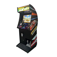 Machine de jeu de course automobile multi-jeux - Machine de jeu de course automobile professionnelle pour divertissement à domicile - Garantie 1 an (version anglaise)