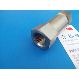 Vanne de retenue H21X 40P à filetage interne pour pipeline, type soudé H21 160P pour utilisation en station d'hydrogène - Product Image 1
