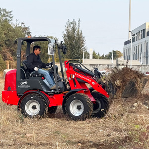 Factory Sale High Efficiency with Quick Hitch <b>Small</b> Front End Articulated Mini Wheel 2.5t Easy to Operate - Product Image 2