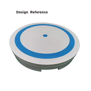 Plateau tournant BKL 45CM 360 °   Plateforme tournante de numérisation corporelle avec pèse-personne 4 électrodes pour scanner corporel 3D, équipement de gym OEM - Product Image 3