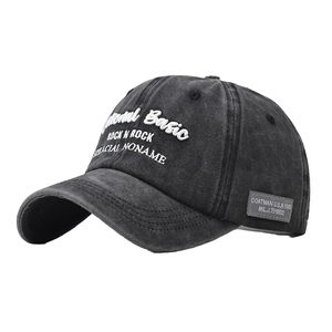 6-Panel Cotton Snapback Baseball Cap Custom Logo Embroidery Wholesale OEM Unisex <b>Hat</b> - Product Image 4