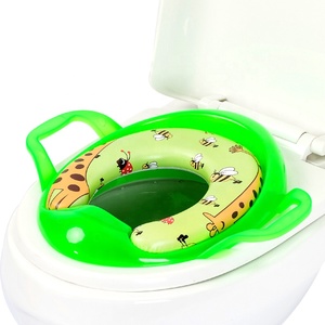Pot <span class=keywords><strong>de</strong></span> toilette pour bébé, doux, rembourré, imprimé, <span class=keywords><strong>housse</strong></span> <span class=keywords><strong>de</strong></span> siège d'entraînement avec poignée <span class=keywords><strong>de</strong></span> siège <span class=keywords><strong>de</strong></span> toilette - Product Image 4
