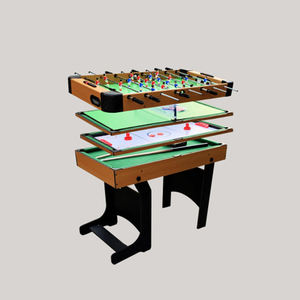 Banana Earth Movement Roaming Paradise Equipment Jeu de rachat de football de table en bois interactif à deux joueurs - Product Image 5