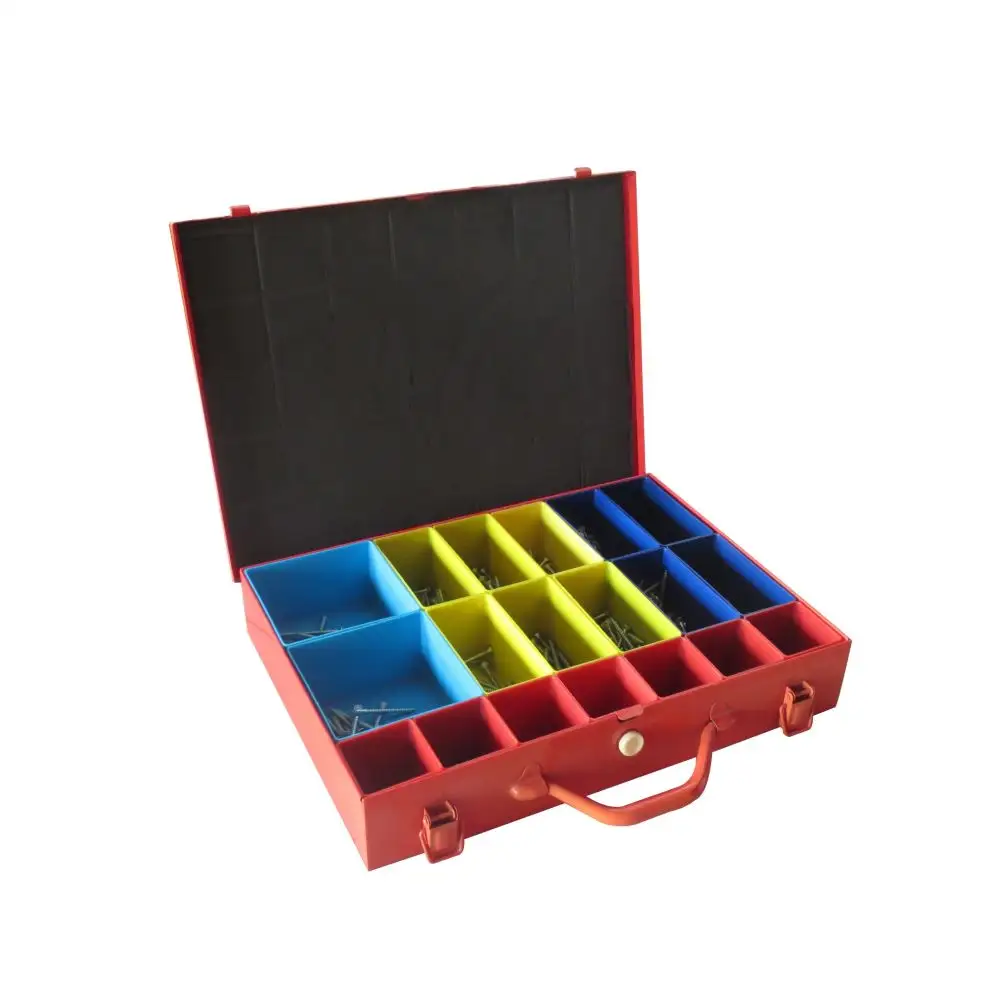 Best sale good quality hard case steel tool box for screws and tools