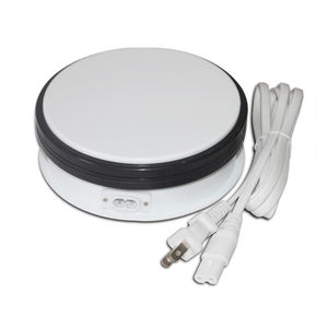 Tocadiscos-BKL 15cm eléctrico 360 grados foto giratoria tocadiscos joyería soporte <span class=keywords><strong>de</strong></span> exhibición Base giratoria para escaparate y fotografía - Product Image 3