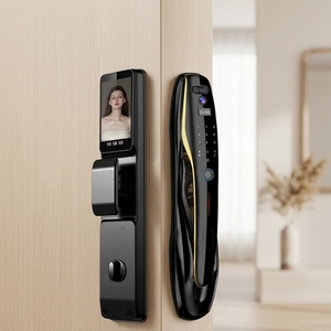 Eseye Tuya Face Recognition Smart Door Lock Digital Fingerprint Lock Automatic Lock Rfid Ic Card <strong>Wifi</strong> App Home Security <strong>DoorLock</strong> - Product Image 4