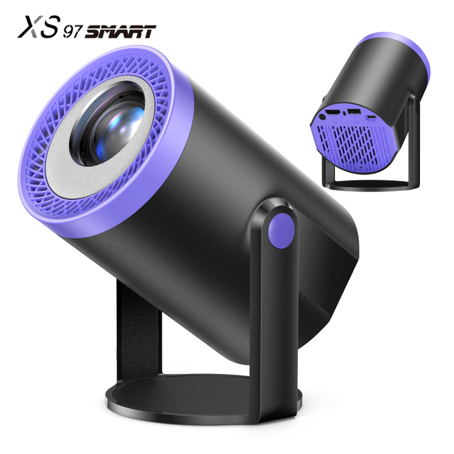 Mini Smart Projector XS97 SMART TURN1 200 ANSI Lumens 180° Rotatable Projection WiFi6 BT5.2 For Commercial Bulk Order