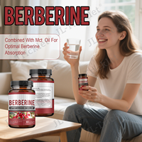 Julong OEM Capsule de chlorhydrate de berbérine aux herbes avec extrait de cannelle de Ceylan Capsule de berbérine végétalienne Capsules de berbérine Hcl