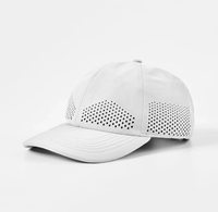 Gorra de Béisbol Transpirable de Secado Rápido, Corte Láser, Ligera, para Deportes al Aire Libre y Running