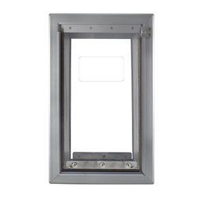 <span class=keywords><strong>Porte</strong></span> moderne <span class=keywords><strong>pour</strong></span> animaux de compagnie en alliage d'aluminium épais <span class=keywords><strong>pour</strong></span> gros chiens installable au mur - Product Image 5