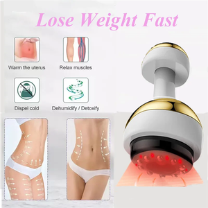 Masseur corporel électrique amincissant, stimulant la drainage lymphatique, anti-<span class=keywords><strong>cellulite</strong></span>, avec ventouses de massage Guasha et ventouses à aspiration - Product Image 2