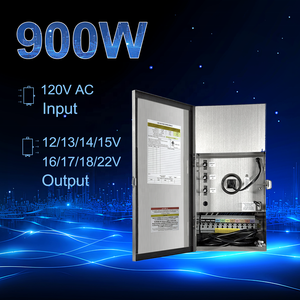 Trasformatore Toroidale a Bassa Tensione 900W da 120V AC a 12V AC per Illuminazione Paesaggistica Esterna Certificato ETL - Product Image 1