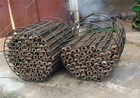 Machine de carbonisation de charbon de bois sciure de bois charbon actif faisant la machine biomasse paille bambou carbonisation four/four