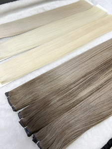 Nuovo arrivo cuticola vergine doppio disegnato Balayage colore chiaro Micro trama extension per <span class=keywords><strong>capelli</strong></span> Remy extension per <span class=keywords><strong>capelli</strong></span> può essere un taglio geniale - Product Image 2