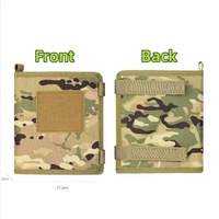 Étui tactique pour cartes en tissu Oxford imperméable, support pour ordinateur portable MOLLE, pochette de rangement pour documents de camping et de chasse en extérieur