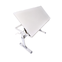 Mobilier de bureau à domicile Bureau manuel Table de bureau à hauteur réglable Table PC portable Bureau d'ordinateur debout