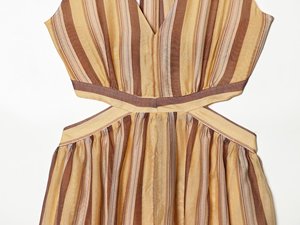 TAOP&ZA 2026 Nouvelle Robe Élégante et <span class=keywords><strong>Sexy</strong></span> pour Femme, Tendance, Simple, Coupe Ajustée, Sans Manches, Découpée, avec Ceinture à Nouer 1333542 - Product Image 5