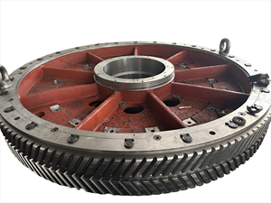 Grote Module Hoofdaandrijving Boog Split Tandwiel Voor Kogelmolen Gietsegment Ringwiel/Roterende Oven Singel Smeedwerk - Product Image 2