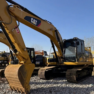 รถขุดไฮดรอลิกตีนตะขาบ Caterpillar 320D2 คุณภาพสูง 21 ตัน 112 กิโลวัตต์ พร้อมเกียร์ แบริ่ง PLC เครื่องยนต์ มอเตอร์ ปั๊ม สำหรับงานก่อสร้าง - Product Image 1