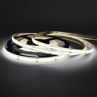 Bande LED COB lumineuse 24V, bande LED COB haute efficacité 2700K, éclairage LED pour meubles