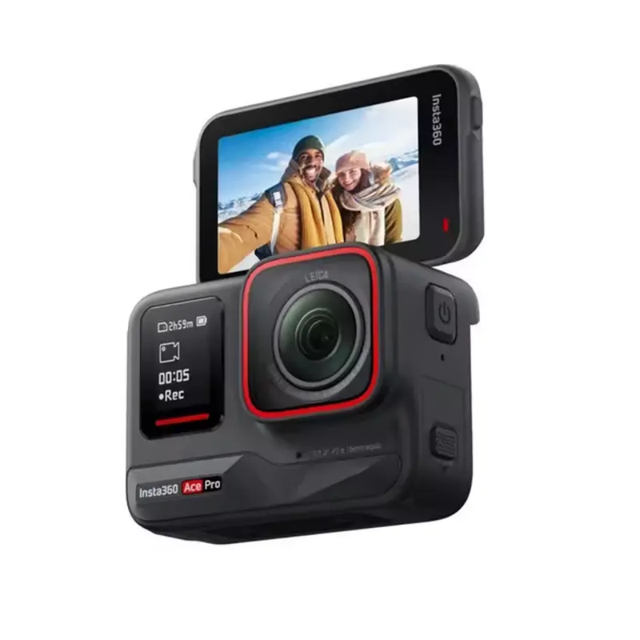 Original Insta360 Ace Pro& Ace Waterproof Action Camera Co-engineered with Flagship 1/1.3" Sensor and AI Noise Reduction Stock