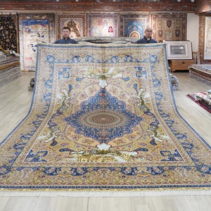 Tappeto Persiano Fatto a Mano 274x366cm per Soggiorno, Grande <span class=keywords><strong>Kilim</strong></span> Turco Anatolico in Seta, Acquistabile Online - Product Image 1