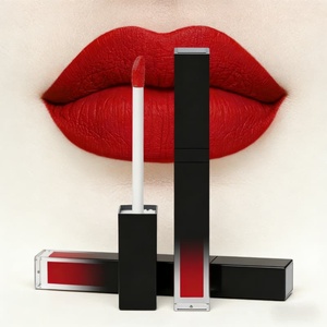 49 Colors Wholesale Make Your Own <b>Lipstick</b> No Logo Long Lasting Cosmetic <b>Vegan</b> Private Label Matte Liquid <b>Lipstick</b> - Product Image 1
