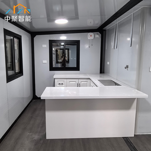 Pabrik rumah kontainer baja 20ft awet Modern harga rendah pabrikan rumah kontainer yang dapat diperbesar dengan 2 3 4 kamar tidur untuk penggunaan <span class=keywords><strong>Hotel</strong></span> - Product Image 5