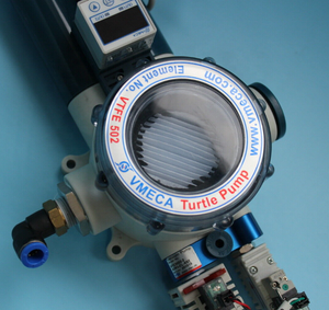 ปั๊มสุญญากาศขนาดเล็ก VMECA VTC3032-2-A3R3-CL-SG2 & VTC3031-2-A3R3-CL Midi Turtle รุ่น OEM -92kPa 682 ลิตร/นาที พร้อมตัวกรองสำหรับเครื่องกำเนิดไฟฟ้า - Product Image 2