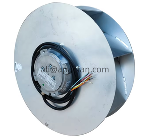Ventilateur centrifuge de refroidissement à haute tension Roenberg DKHR500-4SW DKHR500-4SW.155.6LA 380V 260W 91CFM 1800RPM 2.2A à roulement à billes - Product Image 3