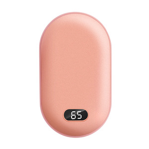 <b>USB</b> Rechargeable Hand Warmer Portable Digital Display Warm Hand Warmer Mini Electric <b>Heated</b> Device for Outdoor Travel - Product Image 4