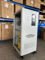 Régulateur de tension 20 KVA monophasé automatique AVR entièrement en cuivre pour entrepôts frigorifiques et réfrigération