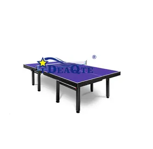 蓝色面板，制造商批发单向折叠桌乒乓球