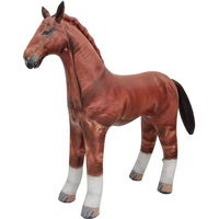 Cheval modèle gonflable en PVC personnalisable cheval jouet gonflable pour enfants à vendre