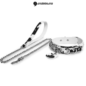 Collar choker con estampado de vaca, anillo de cuello erótico SM, anillo de cuello estilo sirvienta sexy con diseño de animal lindo - Product Image 3
