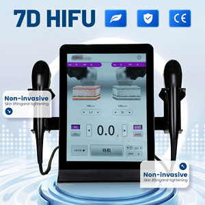 Máquina HIFU de Alta Intensidad <span class=keywords><strong>7D</strong></span> a <span class=keywords><strong>Precio</strong></span> de Fábrica, Reafirmación Facial y Corporal con Doble Manípulo para Reafirmar el Área de los Ojos, Enchufe Estadounidense - Product Image 6