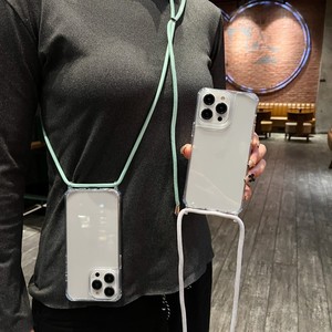 Étui transparent <span class=keywords><strong>avec</strong></span> <span class=keywords><strong>cordon</strong></span> pour <span class=keywords><strong>iPhone</strong></span> 17 16 15 <span class=keywords><strong>13</strong></span> 12 11 14 Pro Max <span class=keywords><strong>Mini</strong></span> XR X XS Max Plus Air – <span class=keywords><strong>Coque</strong></span> en plastique acrylique <span class=keywords><strong>avec</strong></span> lanière bandoulière - Product Image 2