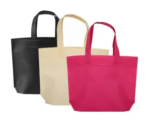 Großhandel ab Werk günstige Einkaufstaschen wiederverwendbare ökologische Vliesstoff-Taschen individuelles Logo Stoff Vliesstoff-Tasche