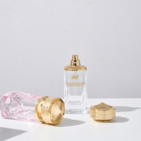 Botol Parfum Kosong Wanita 100ML Grosir, Pompa Semprot, Kaca Berkualitas Tinggi, Desain Arab Dubai