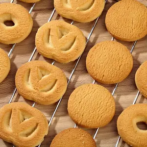Commerciële Automatische Kleine Mini Chocolade Cookie Making Snack Boter Zacht Biscuit Bakken Maker Machine Productielijn
