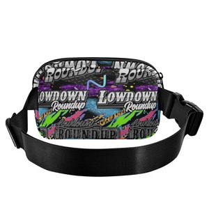 Riñonera Deportiva de Nailon Impermeable con Logotipo Personalizado, Unisex, para Hombre y Mujer, Bolsa de Cintura, Bolso Bandolera - Product Image 2