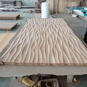 3D Composite sồi Veneer MDF vẫy Hội Đồng Quản trị ốp nội thất gỗ trang trí nội thất gỗ tấm Tường Bảng điều khiển cho bệnh viện biệt thự căn hộ - Product Image 1