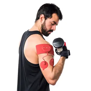 Heim-Fitness kabellos Muskelkraft-Verstärker Boby-Sculpting-Gerät EMS-Muskelstimulator für vor und nach einem Training