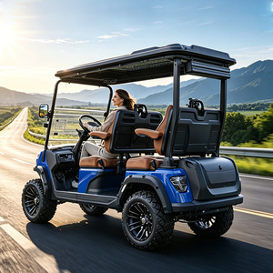 Carrito de Golf Eléctrico Maytop de 4 Ruedas con Batería de Iones de Litio, Velocidad Máxima de 20 km/h, Uso Duradero en Campos de Golf - Product Image 2